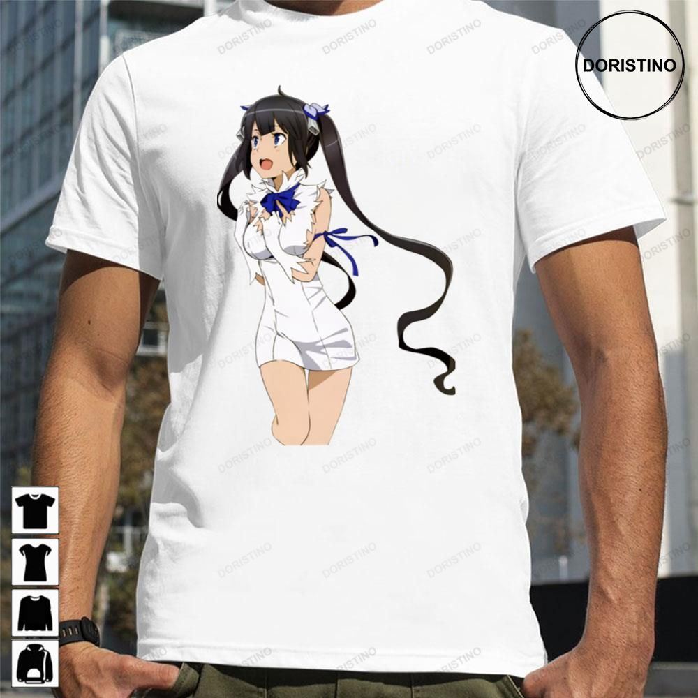 Anime Girl Hestia Waifu Danmachi Is It Wrong To Try To Pick Up Girls In A Dungeon Awesome Shirts